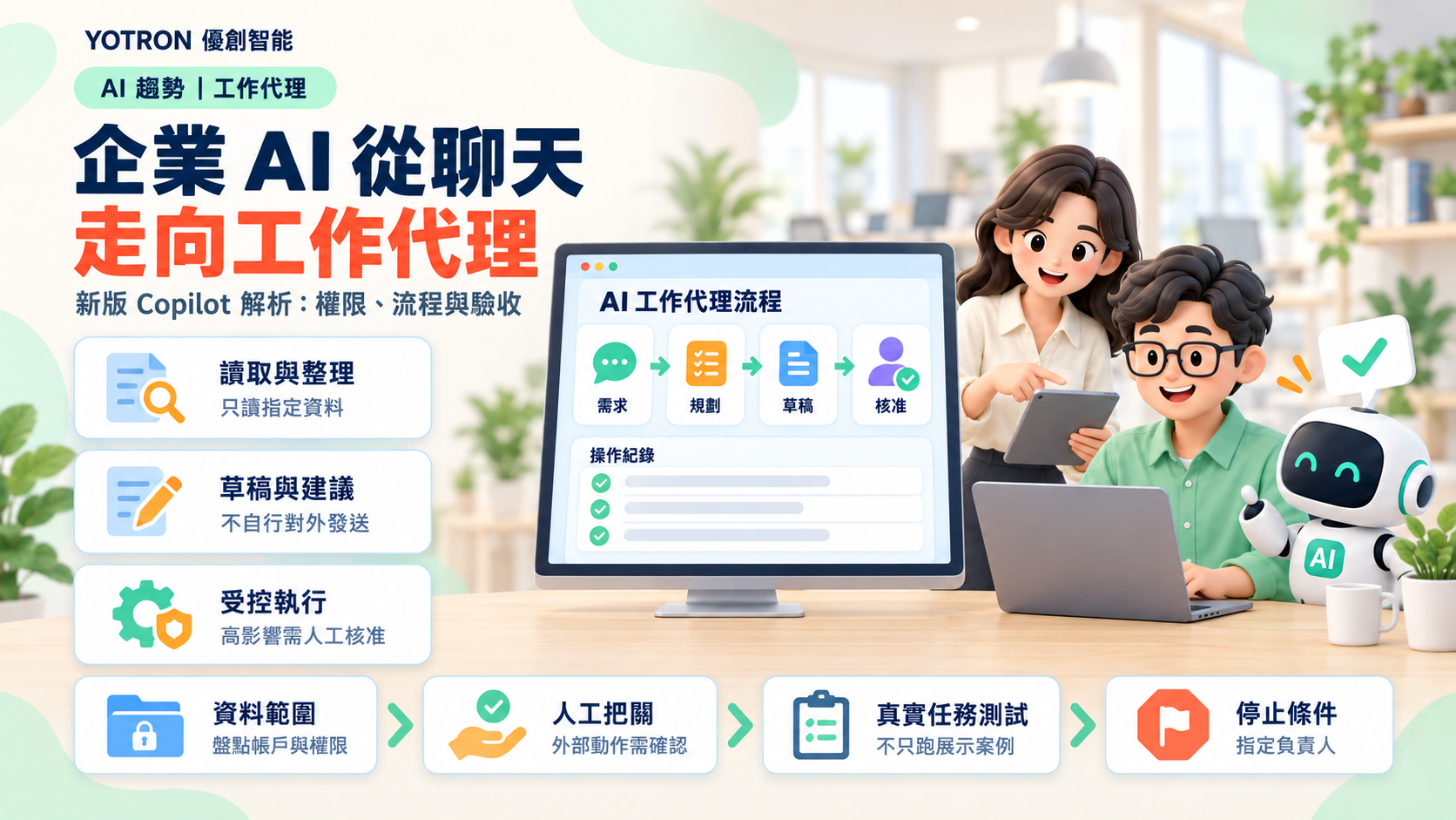 Microsoft 重整 Copilot:企業 AI 正從聊天介面走向可執行的工作代理