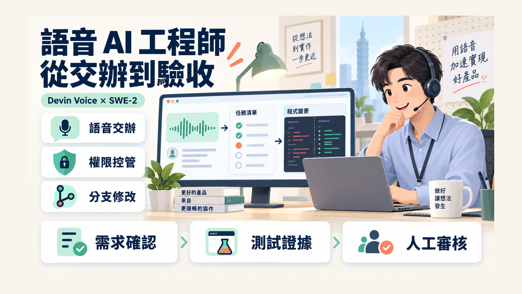 Devin Voice 與 SWE-2:語音 AI 工程師如何落地企業開發